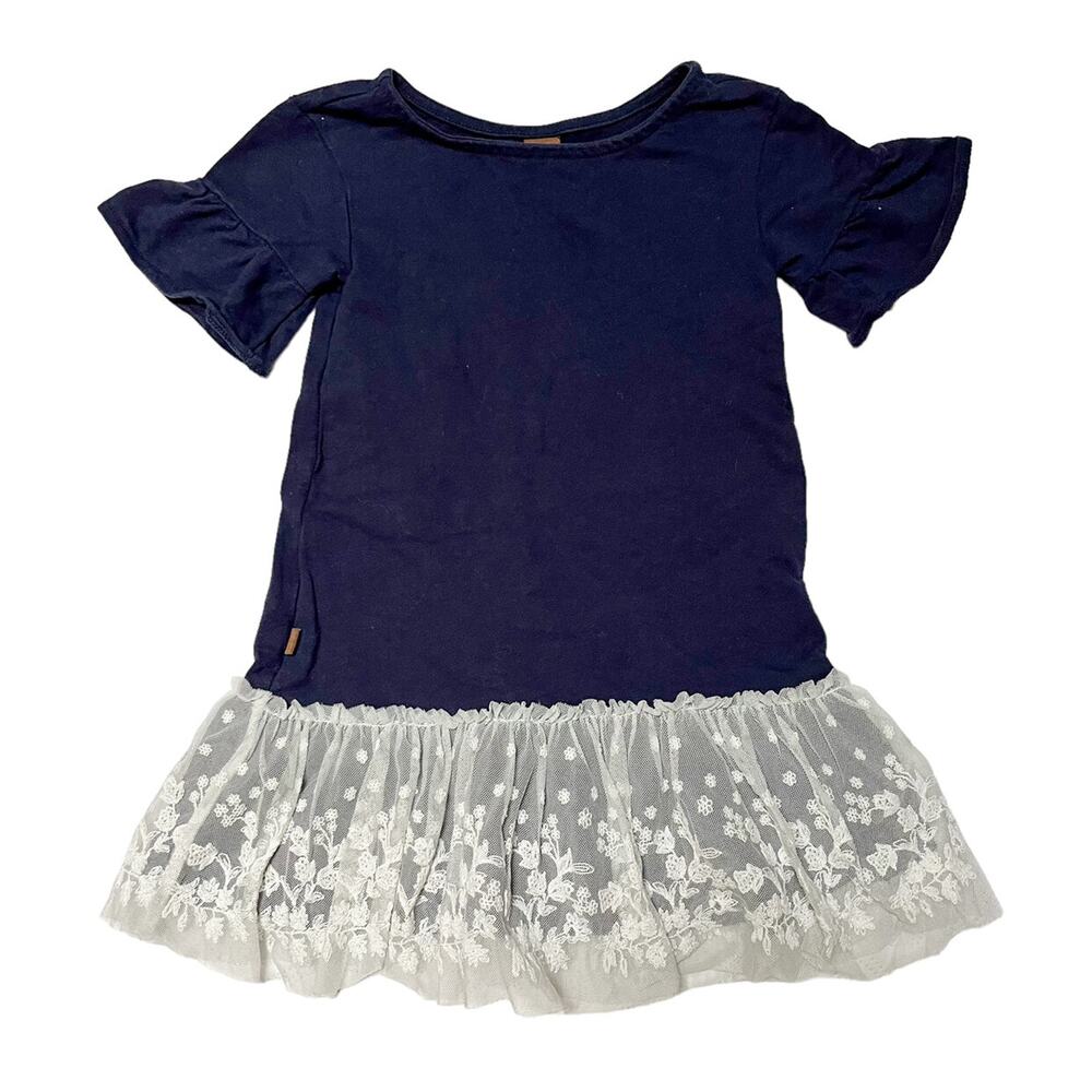 Tea Collection Ottie Embroidered Tulle Dress Size 4
